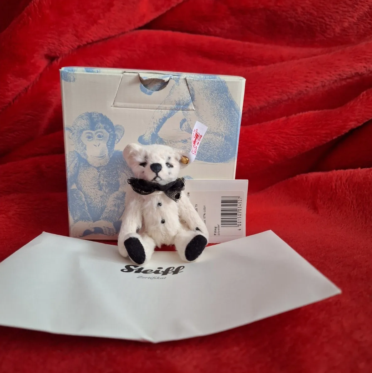 Steiff 675522 Pierrot　　シュタイフ Similar Items to 2006 Steiff Pierrot Alpaca Teddy bear 037511 26cm
